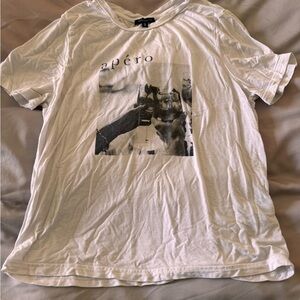 Dynamite White Graphic Tee